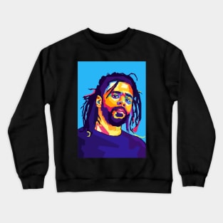 J Cole Wpap Art Crewneck Sweatshirt